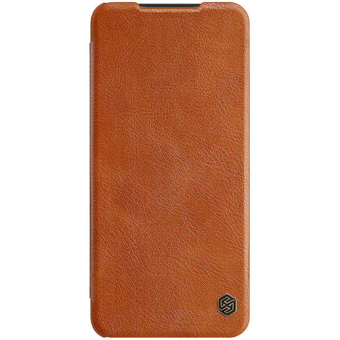 Nillkin Qin leather holster case for Samsung Galaxy A13 5G brown - Cell phone cases and covers<<<HurtelXML