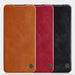 Nillkin Qin leather holster case for Samsung Galaxy A13 5G brown - Cell phone cases and covers<<<HurtelXML