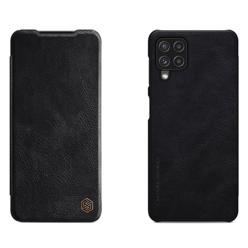 Nillkin Qin leather holster case for Samsung Galaxy A22 4G black - Cell phone cases and covers<<<HurtelXML