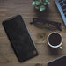Nillkin Qin leather holster case for Samsung Galaxy A22 4G black - Cell phone cases and covers<<<HurtelXML