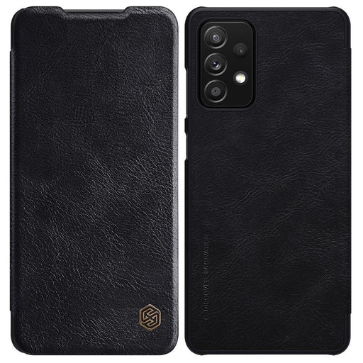 Nillkin Qin leather holster case for Samsung Galaxy A72 4G black - Cell phone cases and covers<<<HurtelXML