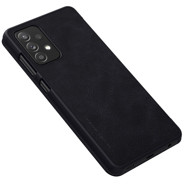 Nillkin Qin leather holster case for Samsung Galaxy A72 4G black - Cell phone cases and covers<<<HurtelXML