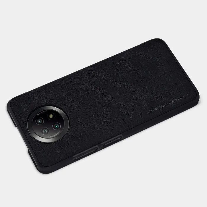 Nillkin Qin leather holster case for Xiaomi Redmi Note 9T 5G black - Cell phone cases and covers<<<HurtelXML