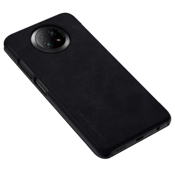Nillkin Qin leather holster case for Xiaomi Redmi Note 9T 5G black - Cell phone cases and covers<<<HurtelXML