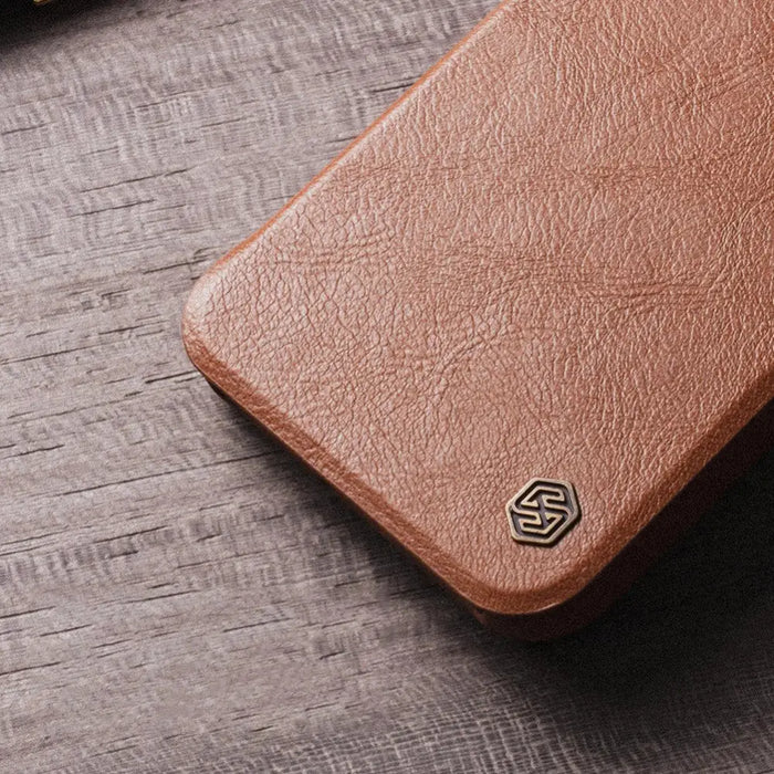 Nillkin Qin Leather Pro Case Case for Samsung Galaxy A54 5G Flip Cover Camera Protector Black - Cell phone cases