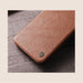 Nillkin Qin Leather Pro Case Case for Samsung Galaxy S22+ (S22 Plus) Camera Protector Holster Cover Flip Case Brown