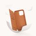 Nillkin Qin Leather Pro Case iPhone 14 Pro Camera Cover Holster Cover Flip Case Brown - Cell phone cases