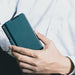 Nillkin Qin Leather Pro Leather Case with Camera Protector for Samsung Galaxy Z Fold 5 - Black - Cell phone cases