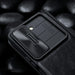 Nillkin Qin Leather Pro Leather Case with Camera Protector for Samsung Galaxy Z Fold 5 - Black - Cell phone cases