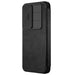 Nillkin Qin Pro Case for Samsung Galaxy S25 with Flip and Camera Cover - Black - Cell phone cases and covers<<<HurtelXML