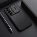 Nillkin Qin Pro Case for Samsung Galaxy S25 with Flip and Camera Cover - Black - Cell phone cases and covers<<<HurtelXML