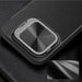 Nillkin Qin Prop Leather Case with Camera Cover and Stand for iPhone 16 Pro Max - Black - Cell phone cases