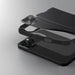 Nillkin Qin Prop Leather Case with Camera Cover and Stand for iPhone 16 Pro Max - Black - Cell phone cases