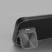 Nillkin Qin Prop Leather Case with Camera Cover and Stand for iPhone 16 Pro Max - Black - Cell phone cases