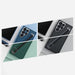 Nillkin Strap Case Case for Samsung Galaxy S23 Ultra Armored Cover with Wrist Strap Green - Cell phone cases