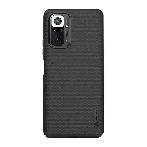 Nillkin Super Frosted Shield case for Xiaomi Redmi Note 10 Pro/10 Pro Max (black) - Protective cases