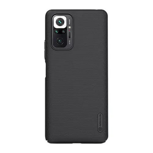 Nillkin Super Frosted Shield case for Xiaomi Redmi Note 10 Pro/10 Pro Max (black) - Protective cases