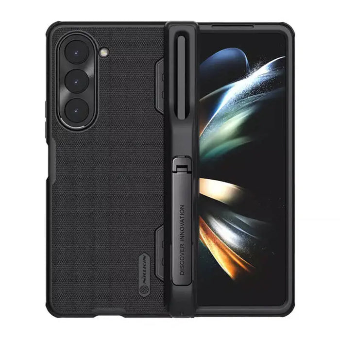 Nillkin Super Frosted Shield Fold-Pen Case for Samsung Galaxy Z Fold 5 (black) - Protective cases