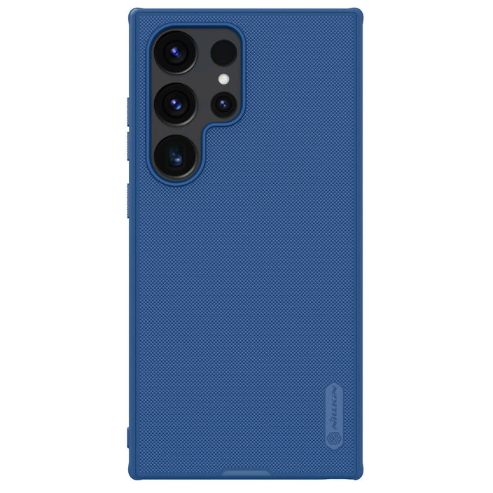 Nillkin Super Frosted Shield Pro armored case for Samsung Galaxy S24 Ultra - blue - Cell phone cases