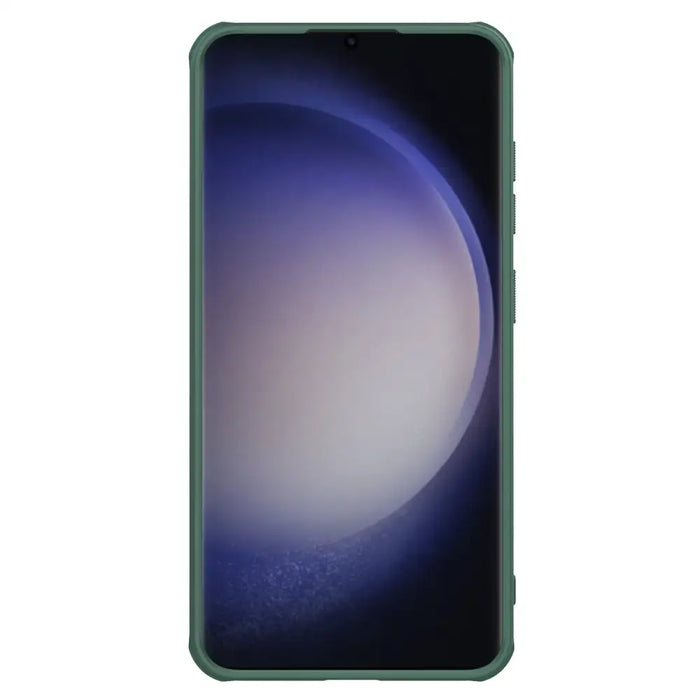 Nillkin Super Frosted Shield Pro armored case for Samsung Galaxy S24+ - green - Cell phone cases and covers<<<HurtelXML