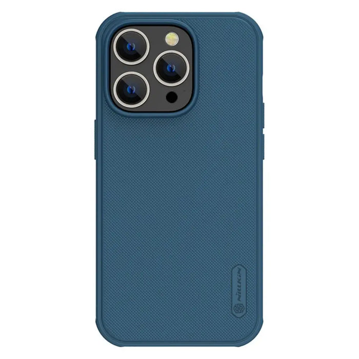 Nillkin Super Frosted Shield Pro case for iPhone 14 Pro back cover blue - Cell phone cases and covers<<<HurtelXML