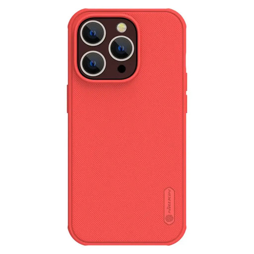 Nillkin Super Frosted Shield Pro case for iPhone 14 Pro back cover red - Cell phone cases and covers<<<HurtelXML