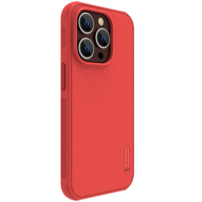Nillkin Super Frosted Shield Pro case for iPhone 14 Pro Max back cover red - Cell phone cases and covers<<<HurtelXML