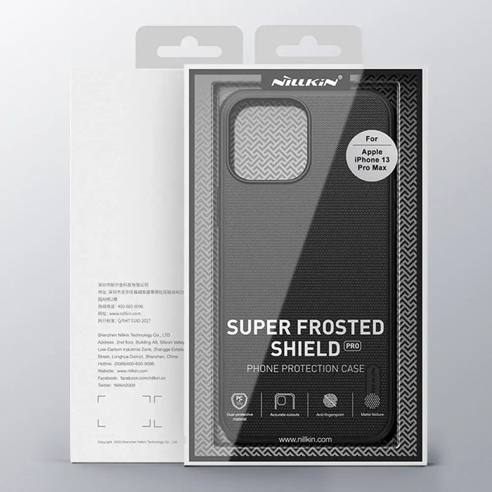 Nillkin Super Frosted Shield Pro durable case cover for iPhone 13 Pro Max red - Cell phone cases and covers<<<HurtelXML