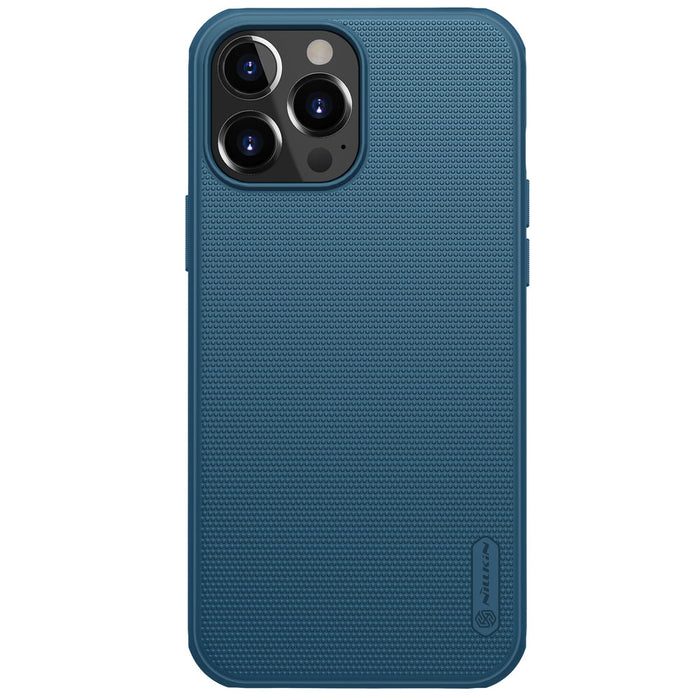 Nillkin Super Frosted Shield Pro durable case cover for iPhone 13 Pro Max blue - Cell phone cases and covers<<<HurtelXML