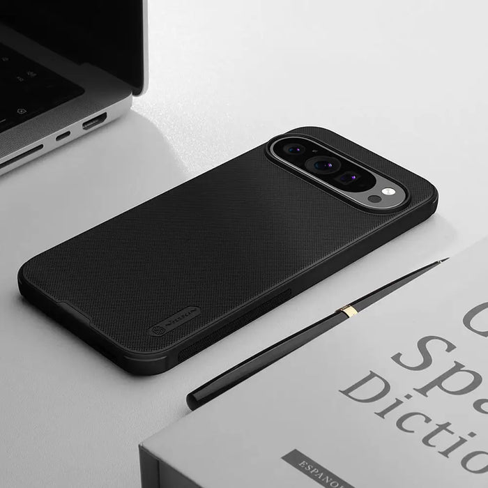 Nillkin Super Frosted Shield Pro Magnetic Case for Google Pixel 9 - black - Cell phone cases and covers<<<HurtelXML