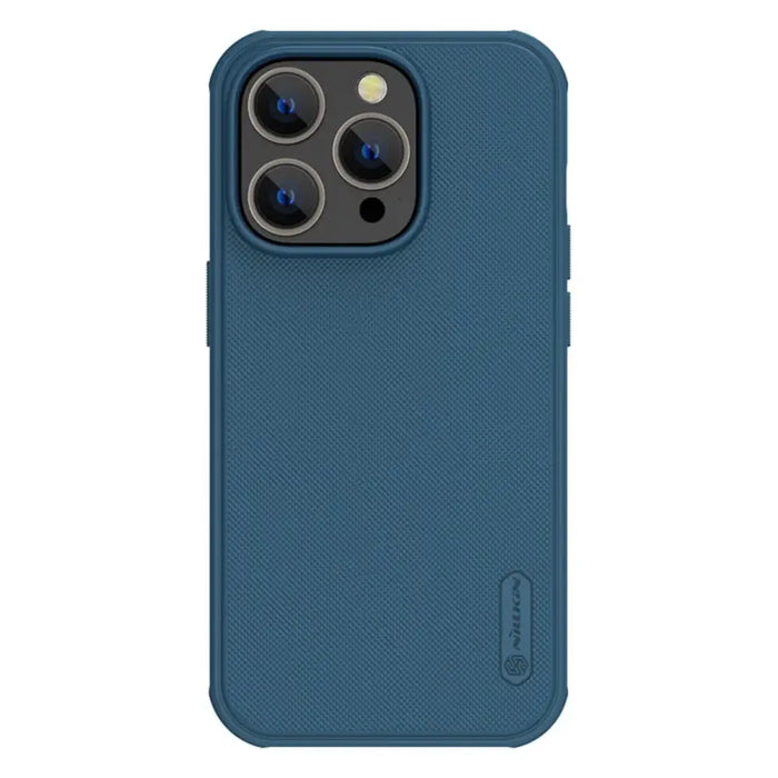 Nillkin Super Frosted Shield Pro Magnetic Case for iPhone 14 Pro Max with MagSafe magnetic blue - Cell phone cases