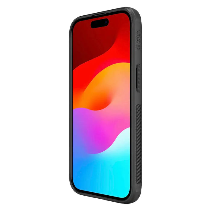 Nillkin Super Frosted Shield Pro Magnetic Case for iPhone 15 - black - Cell phone cases and covers<<<HurtelXML