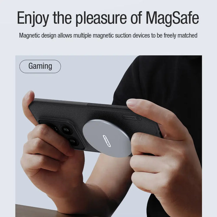 Nillkin Super Frosted Shield Pro Magnetic Case for Xiaomi 14 - black - Cell phone cases and covers<<<HurtelXML