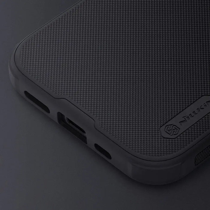 Nillkin Super Frosted Shield Pro reinforced case for iPhone 15 Pro - black - Cell phone cases and covers<<<HurtelXML
