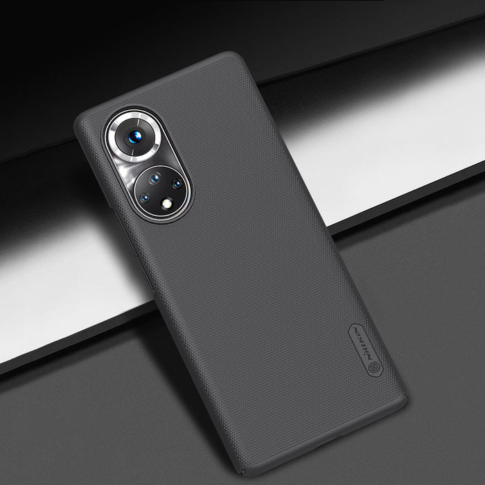 Nillkin Super Frosted Shield reinforced case cover for Honor 50 Pro black - Cell phone cases and covers<<<HurtelXML