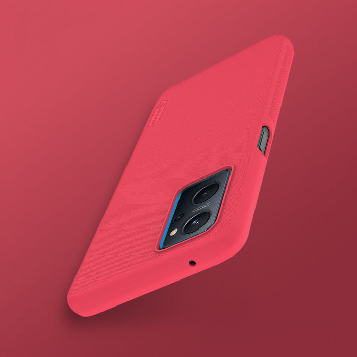 Nillkin Super Frosted Shield reinforced case cover for Realme 9i black - Cell phone cases and covers<<<HurtelXML
