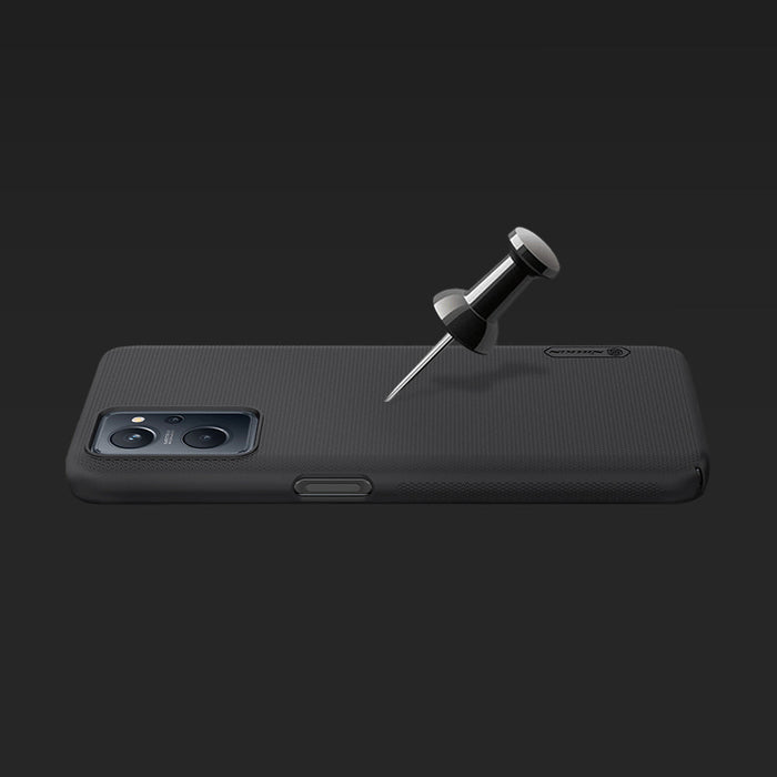 Nillkin Super Frosted Shield reinforced case cover for Realme 9i black - Cell phone cases and covers<<<HurtelXML