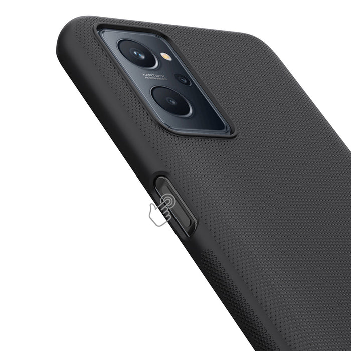 Nillkin Super Frosted Shield reinforced case cover for Realme 9i black - Cell phone cases and covers<<<HurtelXML
