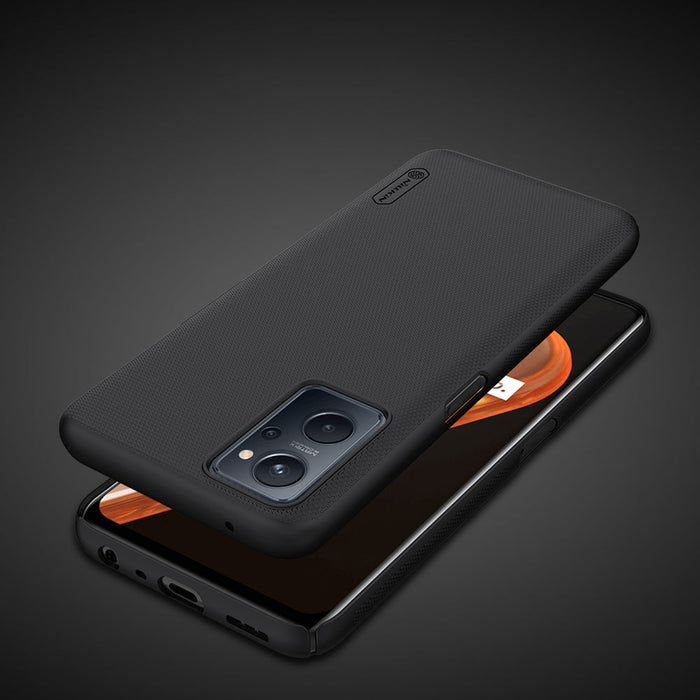 Nillkin Super Frosted Shield reinforced case cover for Realme 9i black - Cell phone cases and covers<<<HurtelXML