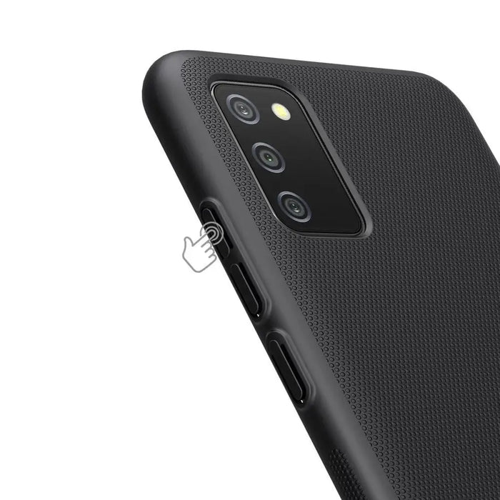 Nillkin Super Frosted Shield reinforced case cover for Samsung Galaxy A02s EU black - Cell phone cases