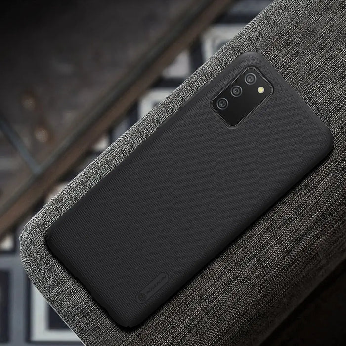 Nillkin Super Frosted Shield reinforced case cover for Samsung Galaxy A02s EU black - Cell phone cases