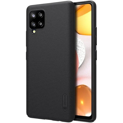 Nillkin Super Frosted Shield reinforced case cover for Samsung Galaxy A42 5G black - Cell phone cases