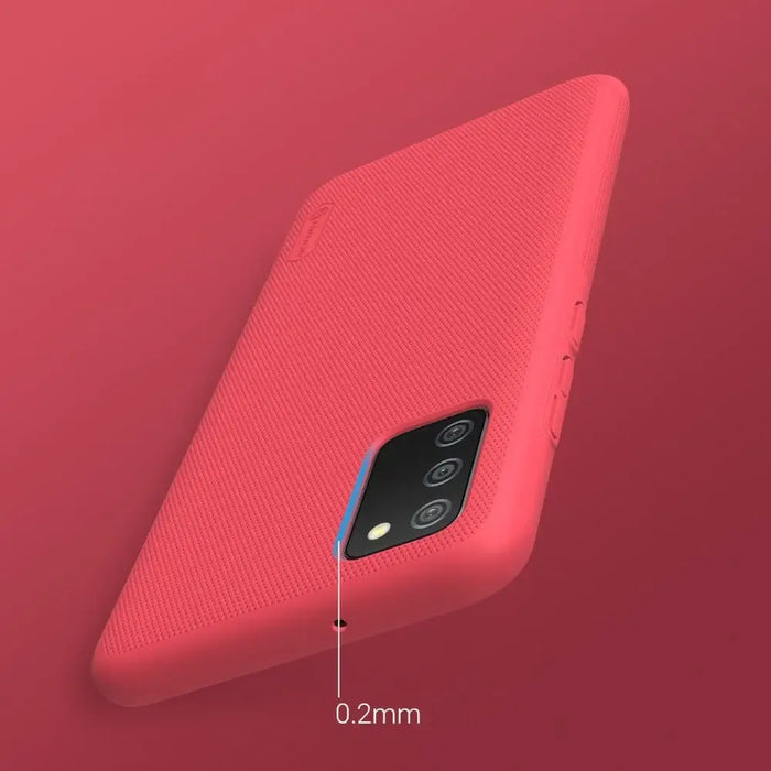 Nillkin Super Frosted Shield reinforced case cover for Samsung Galaxy A02s EU black - Cell phone cases