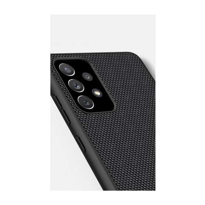 Nillkin Textured Case durable reinforced case with gel frame and nylon back for Samsung Galaxy A72 4G black - Cell