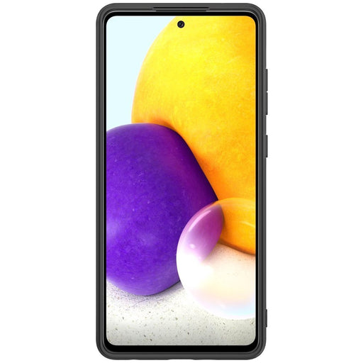 Nillkin Textured Case durable reinforced case with gel frame and nylon back for Samsung Galaxy A72 4G black - Cell