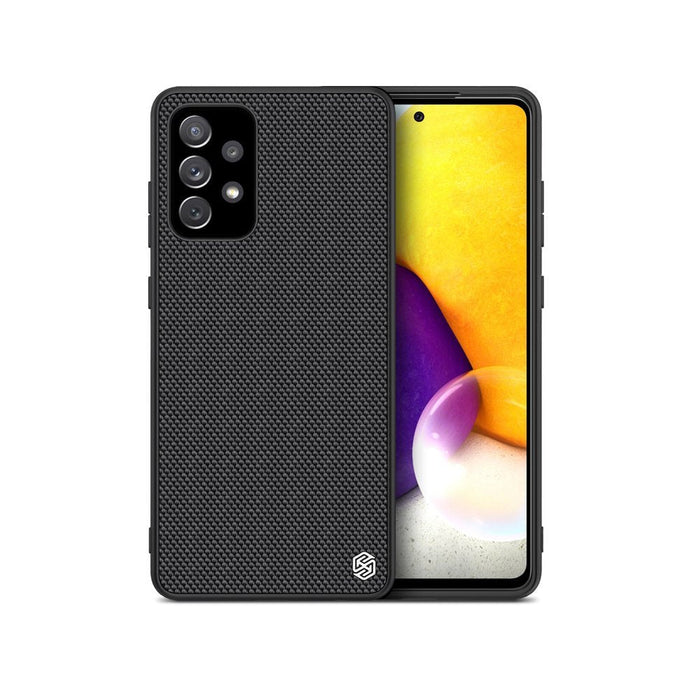 Nillkin Textured Case durable reinforced case with gel frame and nylon back for Samsung Galaxy A72 4G black - Cell