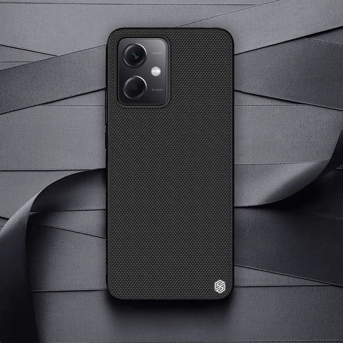 Nillkin Textured Case for Xiaomi Redmi Note 12 5G / Poco X5 5G Reinforced Nylon Cover Black - Cell phone cases
