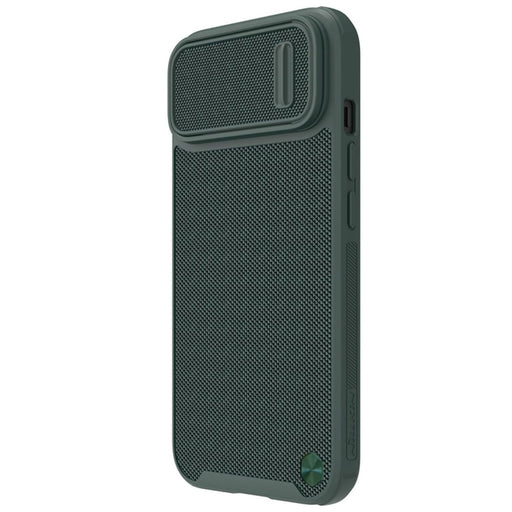Nillkin Textured S Case for iPhone 14 armored cover with camera cover green - Cell phone cases and covers<<<HurtelXML