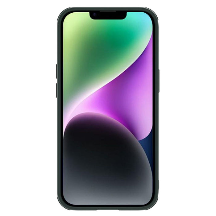Nillkin Textured S Case for iPhone 14 armored cover with camera cover green - Cell phone cases and covers<<<HurtelXML