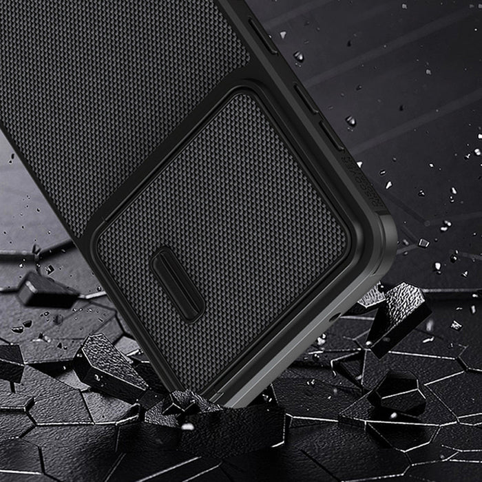 Nillkin Textured S Case for Samsung Galaxy S23 armored cover with camera cover black - Cell phone cases
